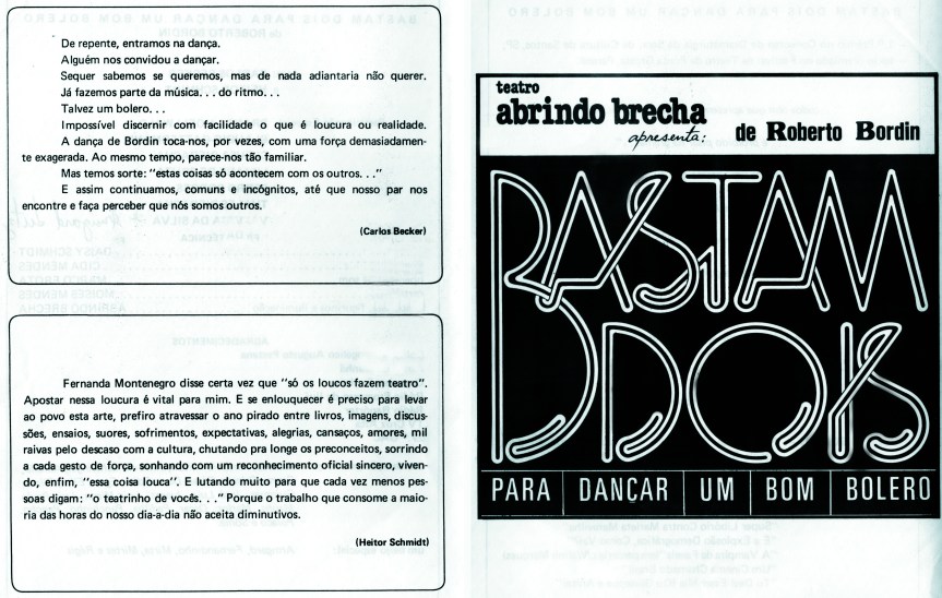 Programa (By Moisés Mendes)