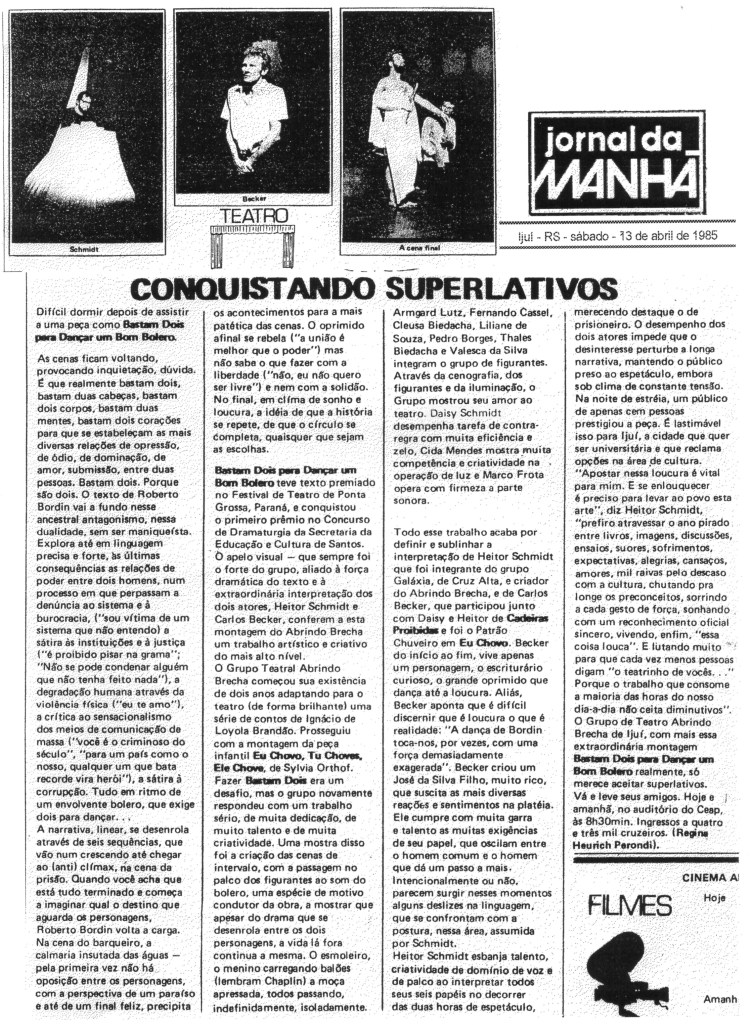 Crítica Bastam Dois