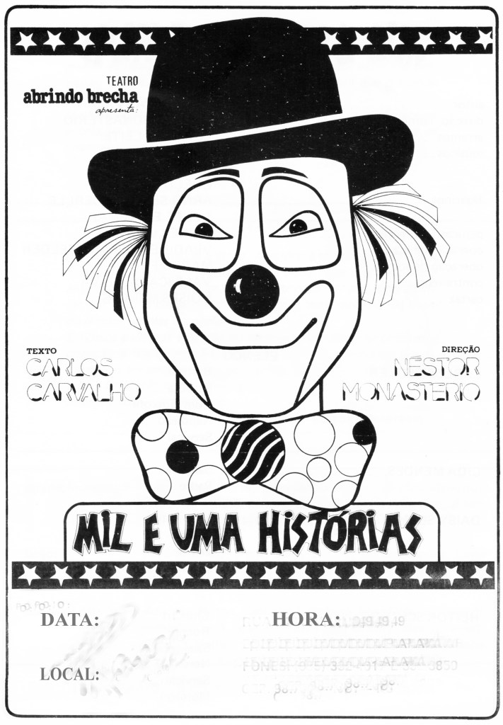 Cartaz e Capa do programa (By Moisés Mendes)