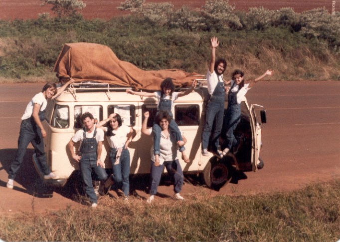 Na estrada: Jorge Pimentel (operador de som e luz)