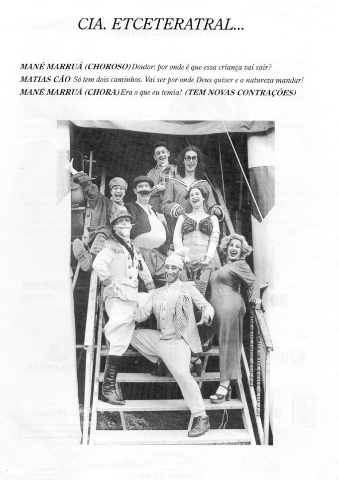 O Parturião - miolo programa