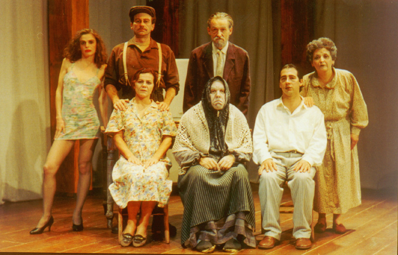 Maristela Marasca, Carlos Becker, Celso Acker, Bernadete Borges, Daisy Barella da Silva, Heitor Schmidt e Jerson Fontana