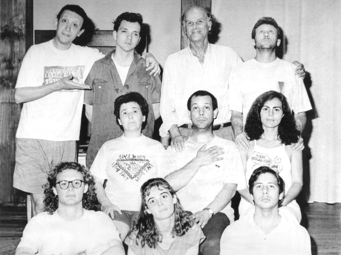 La Nonna - Estreia Ijuí - RS - 1992 (Néstor Monasterio, Rodrigo Lopes, Lenz César, Carlos Becker, Bernadete Borges, Heitor Schmidt, Daisy Barella da Silva, Maristela Marasca e Jerson Fontana