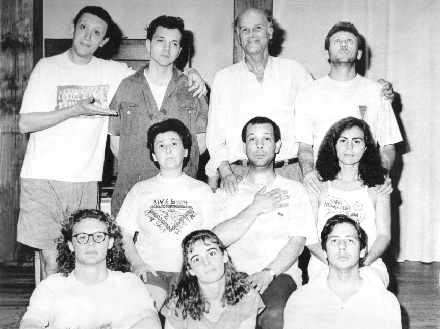 La Nonna - Estreia Ijuí - RS - 1992 (Néstor Monasterio, Rodrigo Lopes, Lenz César, Carlos Becker, Bernadete Borges, Heitor Schmidt, Daisy Barella da Silva, Maristela Marasca e Jerson Fontana