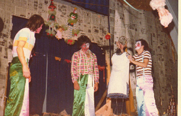 Conrado Maleski Jr., Altamir da Rosa (Milo) e Heitor Schmidt