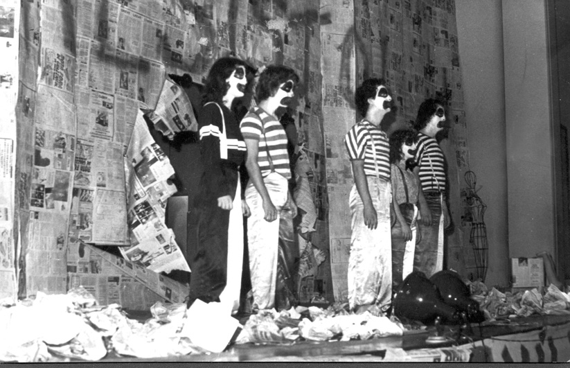 Daisy Barella da Silva, Thales Biedacha, Heitor Schmidt, Sandra Goulart e Conrado Maleski Jr. 