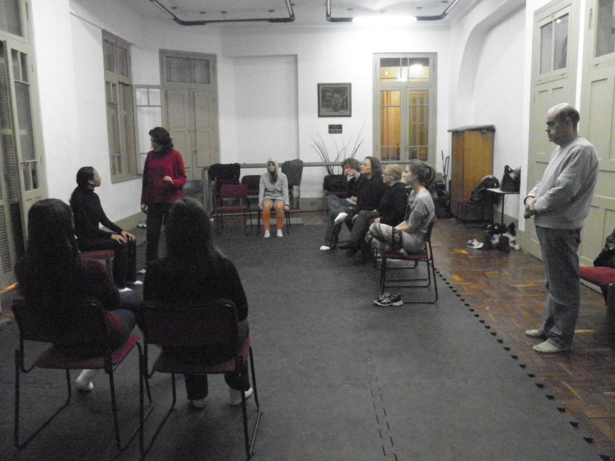 Ensaio de Teatro Espontâneo - CCMQ - Porto Alegre - RS