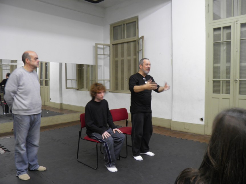 Ensaio de Teatro Espontâneo - CCMQ - Porto Alegre - RS