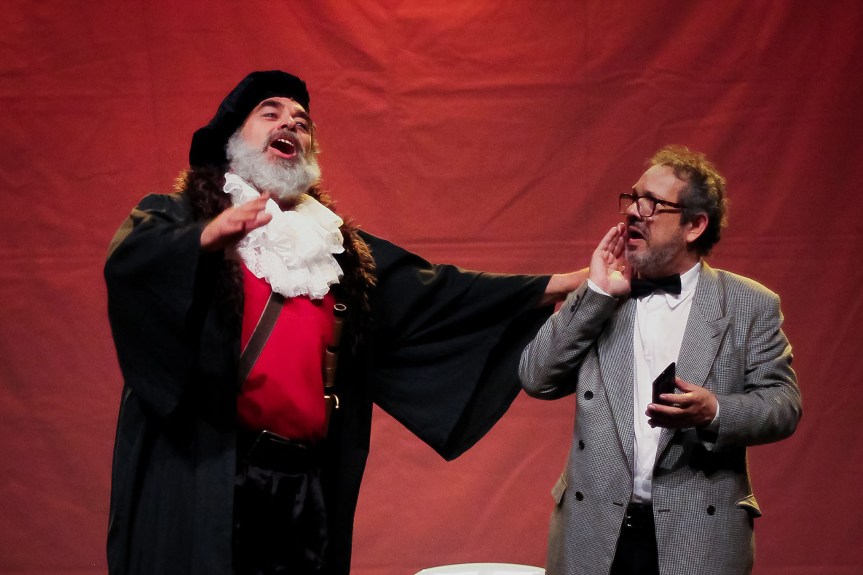 Luis Franke e Heitor Schmidt (Foto: Jéssica Barbosa)