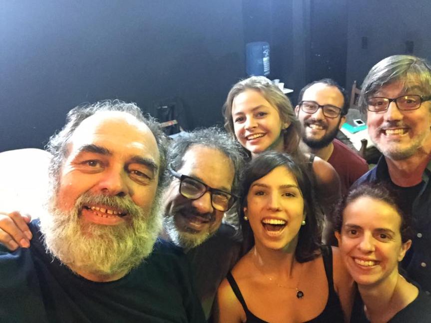 Luis Franke, Heitor Schmidt, Camila Vergara, Isnael Goulart, Catharina Conte, Fabiana Santos e Júlio Conte